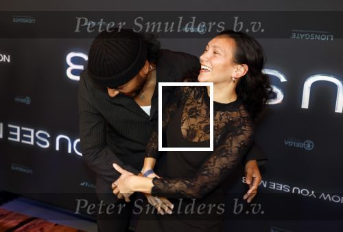 Amsterdam 11 november 2025
Premiere Now you see me 3 bij The Harbour Club .TaraHetharia kwam met haar partner