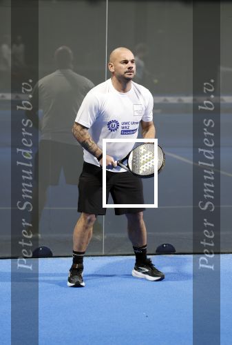 Utrecht 6 november 2025
Padel tournooi voor het UMC ziekenhuis bij Hal 22. Wesley Sneijder speelde met Frank Rijkaard