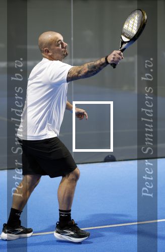 Utrecht 6 november 2025
Padel tournooi voor het UMC ziekenhuis bij Hal 22. Wesley Sneijder speelde met Frank Rijkaard