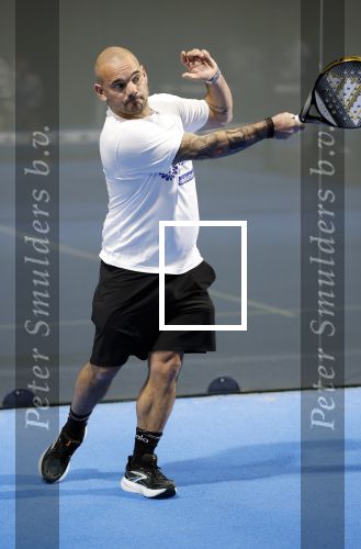 Utrecht 6 november 2025
Padel tournooi voor het UMC ziekenhuis bij Hal 22. Wesley Sneijder speelde met Frank Rijkaard