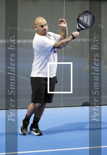 Utrecht 6 november 2025
Padel tournooi voor het UMC ziekenhuis bij Hal 22. Wesley Sneijder speelde met Frank Rijkaard