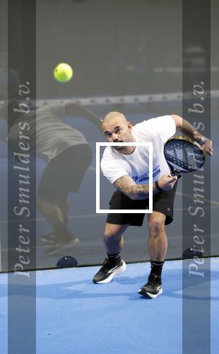Utrecht 6 november 2025
Padel tournooi voor het UMC ziekenhuis bij Hal 22. Wesley Sneijder speelde met Frank Rijkaard