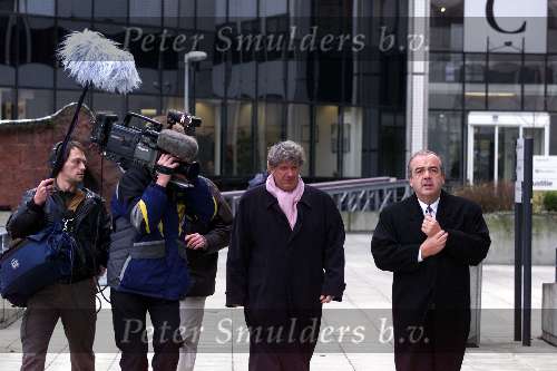 Amsterdam 2 december 1999
Rechtzaak FRITS BOM tegen RTL op de voet gevolgd door Willibrord Frequin met zijn cameraploeg.