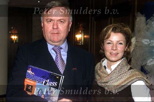 Noordwijk 15 december 1999
Kerstreceptie van Princess in Huis ter Duin in Noordwijk.
Harry Mens met zijn vrouw