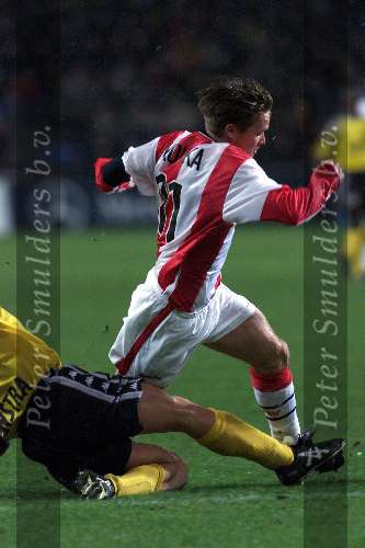 Eindhoven, 4 December 1999
Komp. PSV-Roda JC, eindstand 2-0

JOONAS KOLKKA


PETER SMULDERS BV