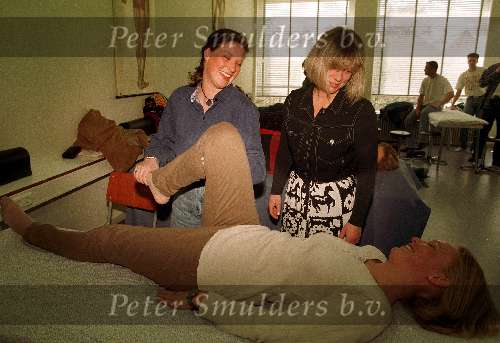 Eindhoven 16 december 1999
Prinses Martha Louis als Physiotherapeute.