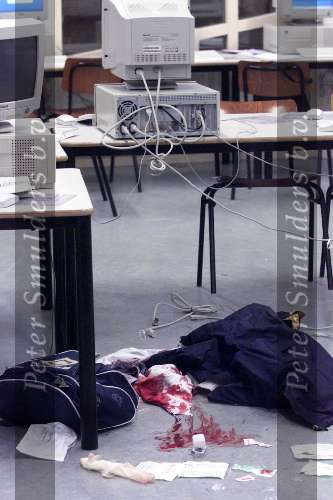 Veghel 7 december 1999
Eerste schietpartij in Nederland op de Regionale  College \