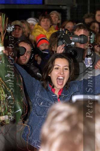 Almere 30 december 2000
Finale Big Brother BB 2
Bianca BB als winnares