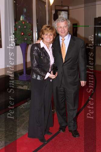 Scheveningen 18 december 2000
Kerstborrel Princess in het circustheater.
Eddie de Kroes met zijn vrouw