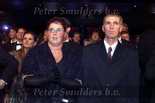 Amsterdam 20 december 2000
Sportman/sportvrouw v/h jaar 2000
ERIK DEKKER met vrouw
