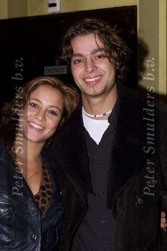 Amsterdam 4 december 2000
 Premiere Baba met Brigitte Kaandorp en Michel v Dousselaere.
Esmee de la Bretoniere met haar vriend Michael.