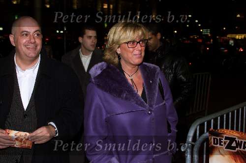 Amsterdam 11 december 2000
Premiere de Zwarte Meteoor.
Jack v Gelder en Monique Rijkaard