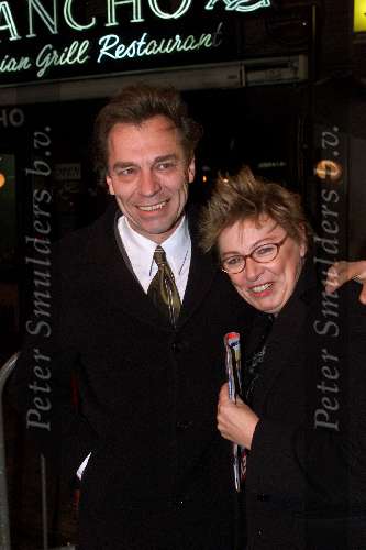Amsterdam 4 december 2000
Jan Mulder met zijn vrouw