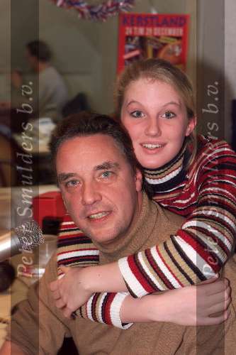 Hilversum 4 december 2000
Jan met zijn dochter.