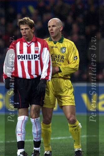 Eindhoven 21 december 2000
PSV-Fortuna
Kezman en Jan v Halst
