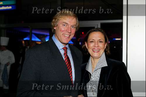Amsterdam 19 december 2001
Sportman van het jaar verkiezing in de Rai.
Ard Schenk met zijn nieuwe vriendin