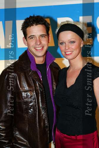 Amsterdam 16 decmber 2001
Uitreiking TV babes award in de Kroon.
Bridget Maasland met vriend
