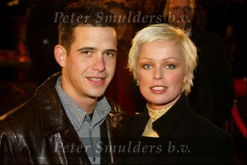 Amsterdam 21 december 2001
Uitreiking van de Rembrandt awards in de beurs van Berlage.
Bridget Maasland met vriend