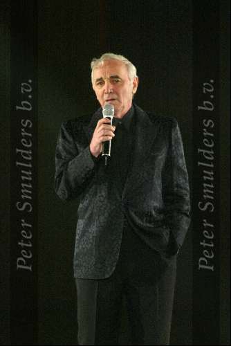 Amsterdam 18 decmber 2001
Charles Aznavour