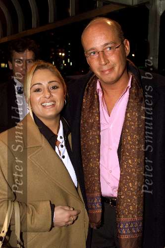 ROTTERDAM 10 december 2001
 Rene Froger in Ahoy
Daniel dekker met vrouw