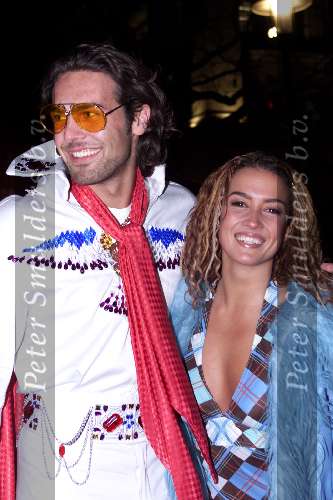 Amsterdam 5 december 2000
Premiere Charlies Angels in het city theater.
Katja Schuurman  met haar vriend Ferenc