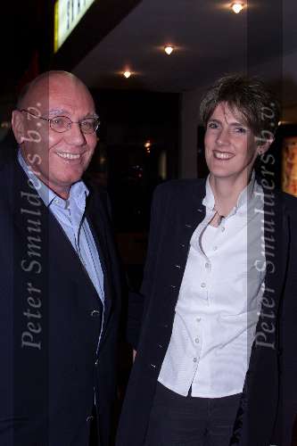 Amsterdam 11 december 2000
Premiere de Zwarte Meteoor.
Kees Jansma met vrouw.
