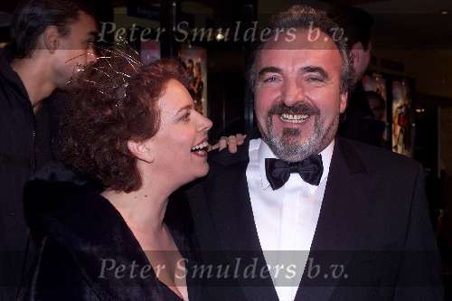 Amsterdam 4 december 2000
Premiere Baba met Brigitte Kaandorp en Michel v Dousselaere.