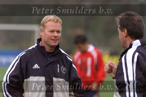 AMSTERDAM 3 december 2001
Ronald Koeman en Ruud Krol 1e training bij AJAX.