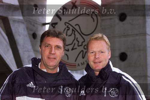AMSTERDAM 3 december 2001
Ronald Koeman en Ruud Krol 1e training bij AJAX.