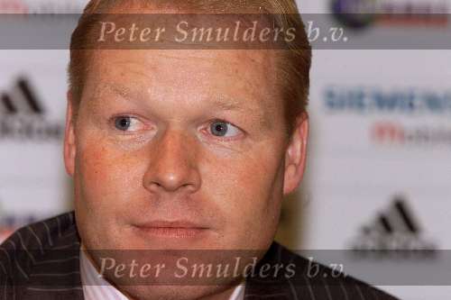 AMSTERDAM 3 december 2001
Ronald Koeman 1e training bij AJAX.