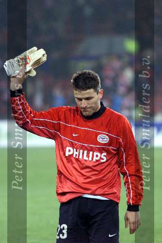 EINDHOVEN 6 DECEMBER 2001
PSV-PAOK SALONIKI 4-1
Ronald Waterreus