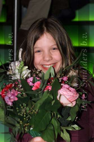 Amsterdam 3 december 2001
Premiere Minoes in Pathe Arena.
Sarah Bannier