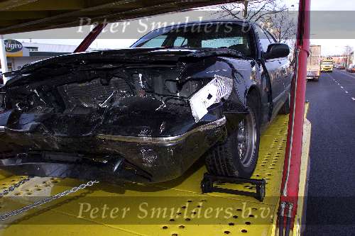 Eindhoven 4 december 2000
Auto Tjerk Westerterp na ongeval.