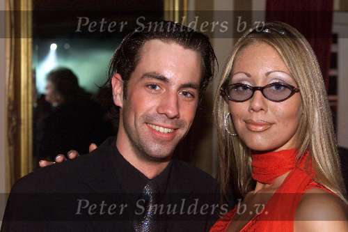 ROTTERDAM 10 december 2001
 Rene Froger in Ahoy
Jan Willem en Vanessa v Katwijk