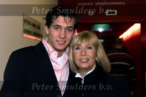 Amsterdam 3 december 2000
Willeke Alberti met haar zoon Kai Lerby