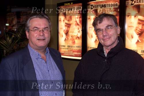 Amsterdam 11 december 2000
Premiere de Zwarte Meteoor.
Willem Nijholt met vriend
