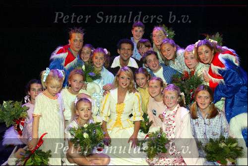 Breda 16 december 2002
Princess kerstborrel  2002
Hoofdrolspeelster Chantal Janzen en Rene v Kooten van Kunt U mij de weg naar hamelen vertellen....