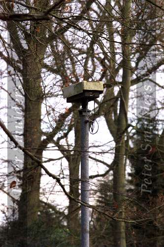 Wassenaar 5 december 2001
Landgoed de HORSTEN .waar Prins Willem Alexander en MAXIMA gaan wonen.
Camera bewaking