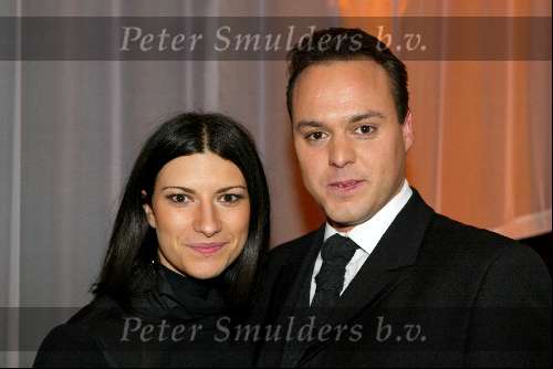 Amsterdam 21 december 2001
Uitreiking van de Rembrandt awards in de beurs van Berlage.
Laura Pausini en Frans Bauer