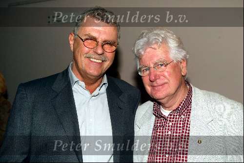 Den Bosch 2 december 2002
Premiere Tel uit je winst
Gerard Cox met Robert Long