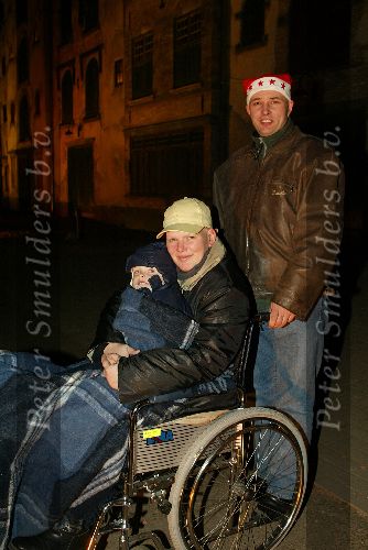 Kaatsheuvel 8 december 2002
Premiere wintershow in efteling.
Hanny haar dochter met man