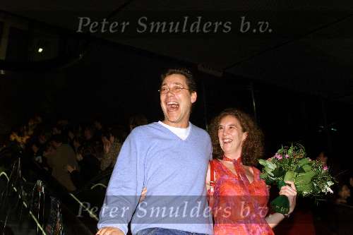 Amsterdam 3 december 2001
Premiere Minoes in Pathe Arena.
Hans Kesting