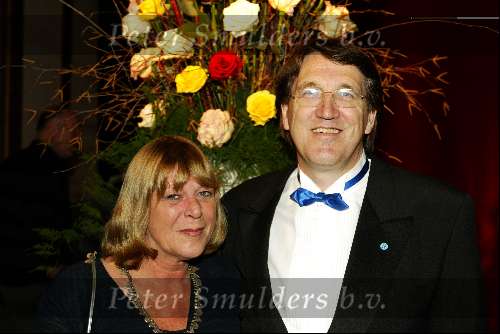 Rotterdam 6 december 2002
Hans Krombrinck met vrouw