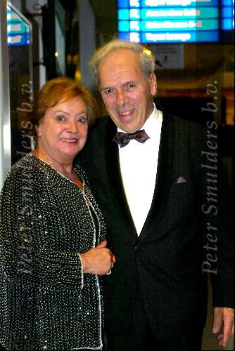 Amsterdam 19 december 2001
Sportman van het jaar verkiezing in de Rai.
Harry v Raaij met vrouw