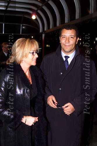 ROTTERDAM 10 december 2001
Henk ten Cate met vrouw