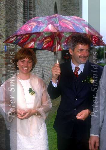 Herman Finkers met vrouw