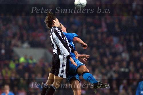 EINDHOVEN 6 DECEMBER 2001
PSV-PAOK SALONIKI 4-1
Jan Vennegoor of Hesselink