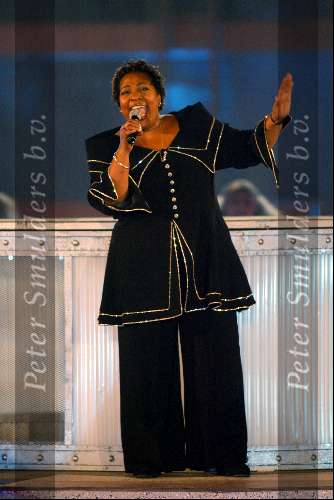 Amsterdam 18 decmber 2001
Opnames van de oudejaarsloterij van de Staatsloterij Jocelyn Brown.





Peter Smulders