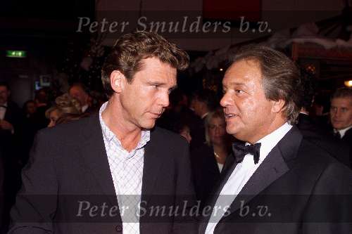 ROTTERDAM 10 december 2001
 Rene Froger in Ahoy
John v Katwijk en John de Mol Jr.