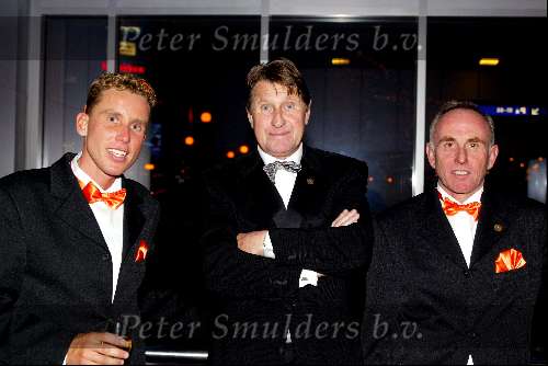 Amsterdam 19 december 2001
Sportman van het jaar verkiezing in de Rai.
Michael Boogerd, Peter Post en Joop Zoetemelk